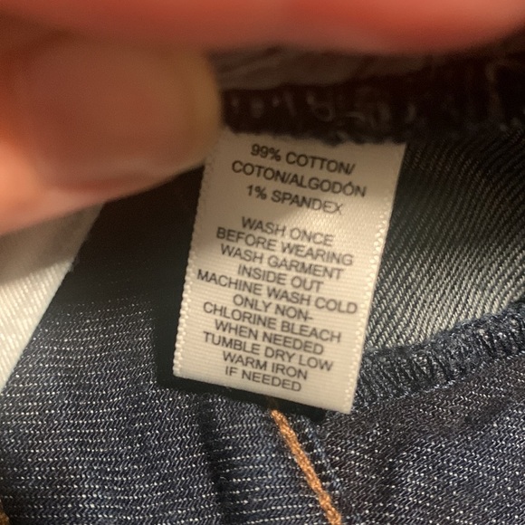 Ann Taylor Loft Modern bootcut dark wash jeans size 8 - Picture 6 of 6